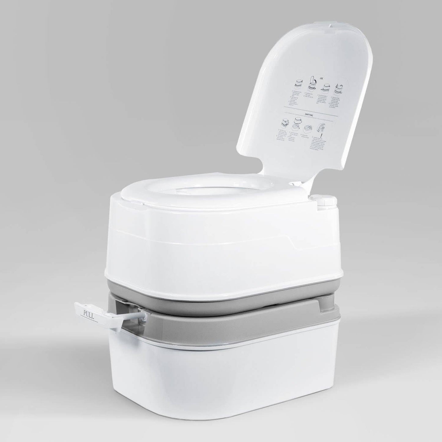 Portable Travel Toilet-Designed for Camping, RV, Boating Con