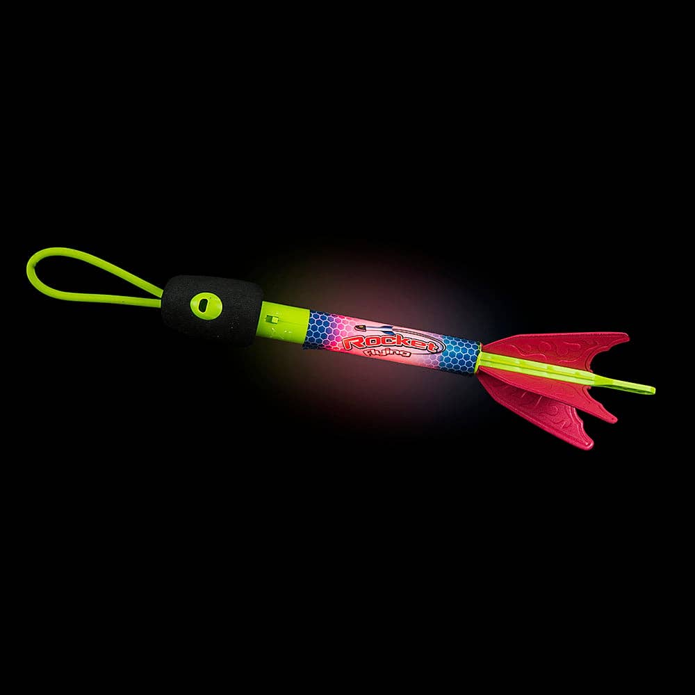 9.5" LIGHT-UP SLINGSHOT ROCKET LLB Light-up Toys