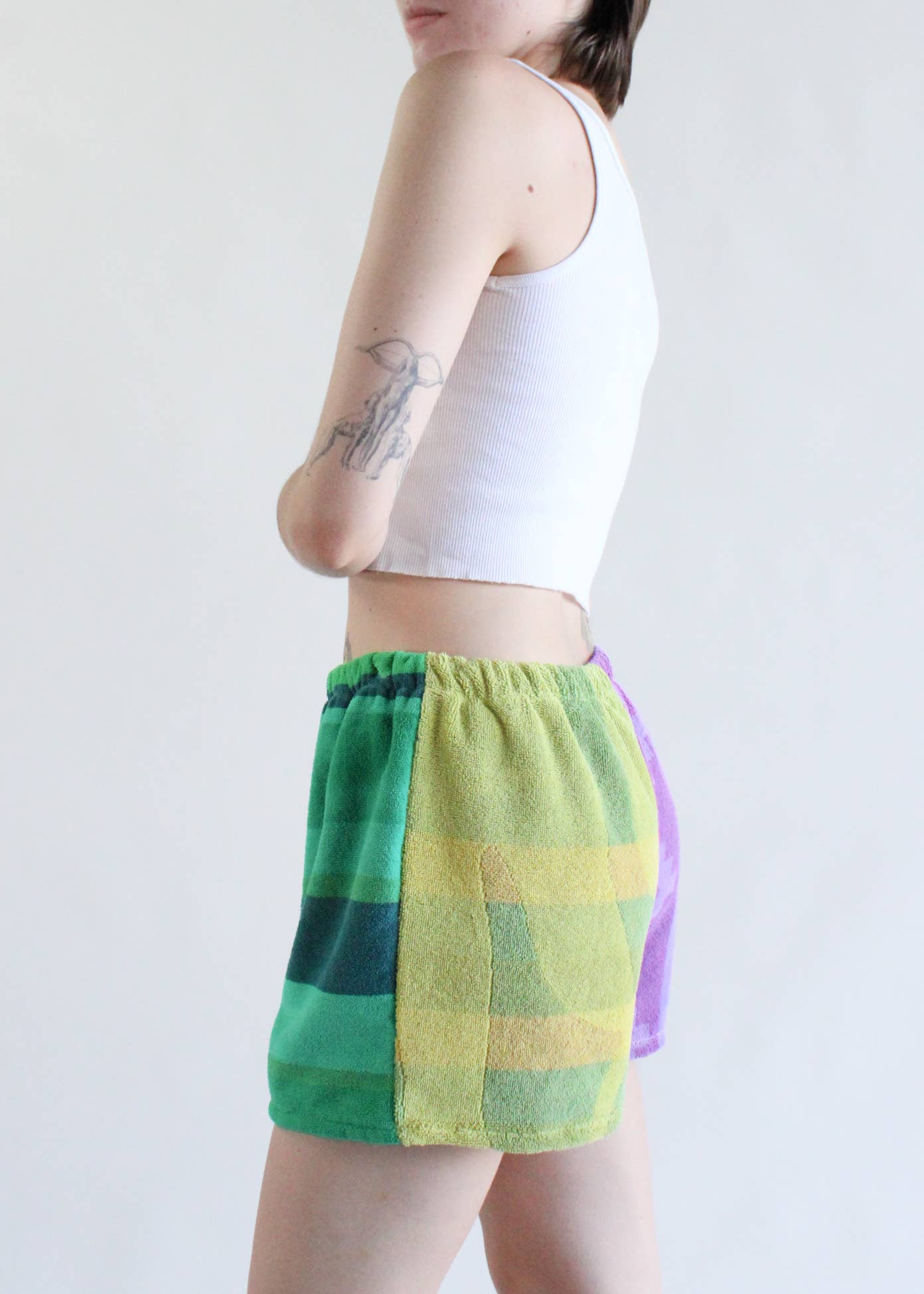 Over Dyed Towel Short - RCYCLD