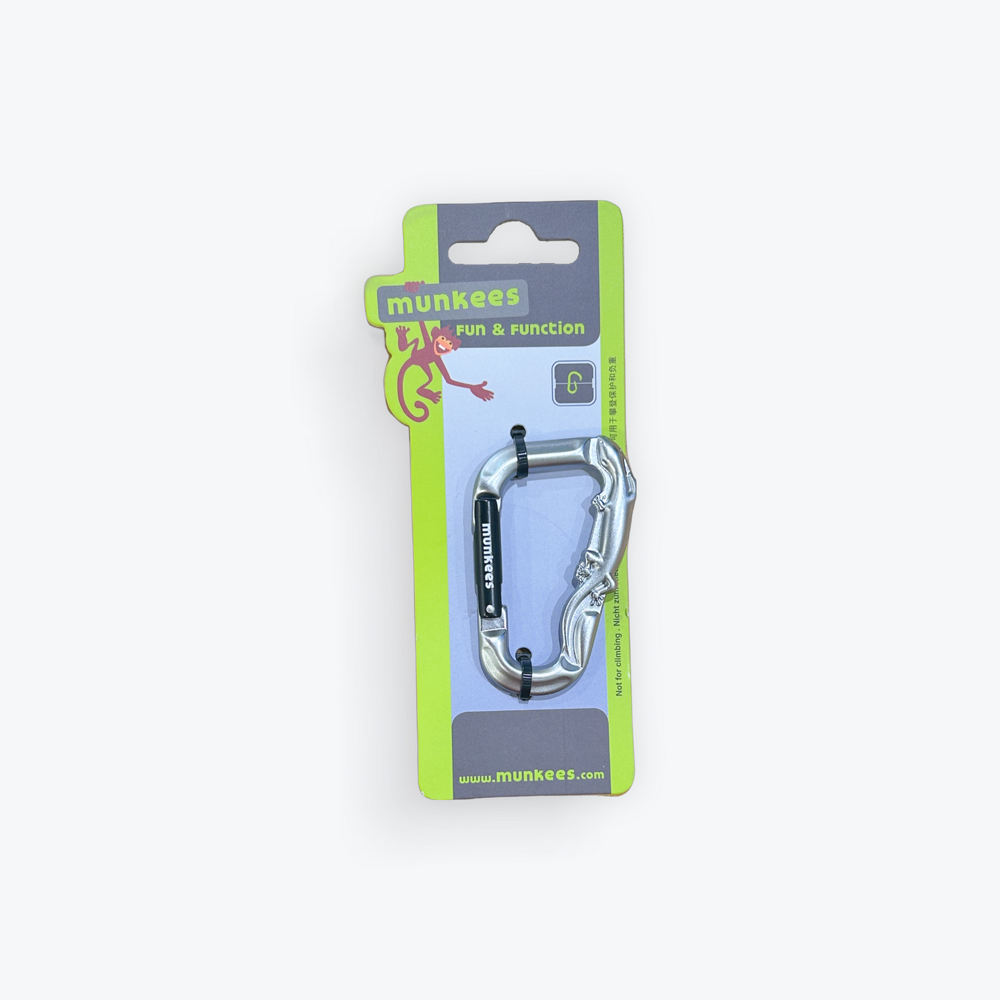 Munkees 3D Lizard Carabiner