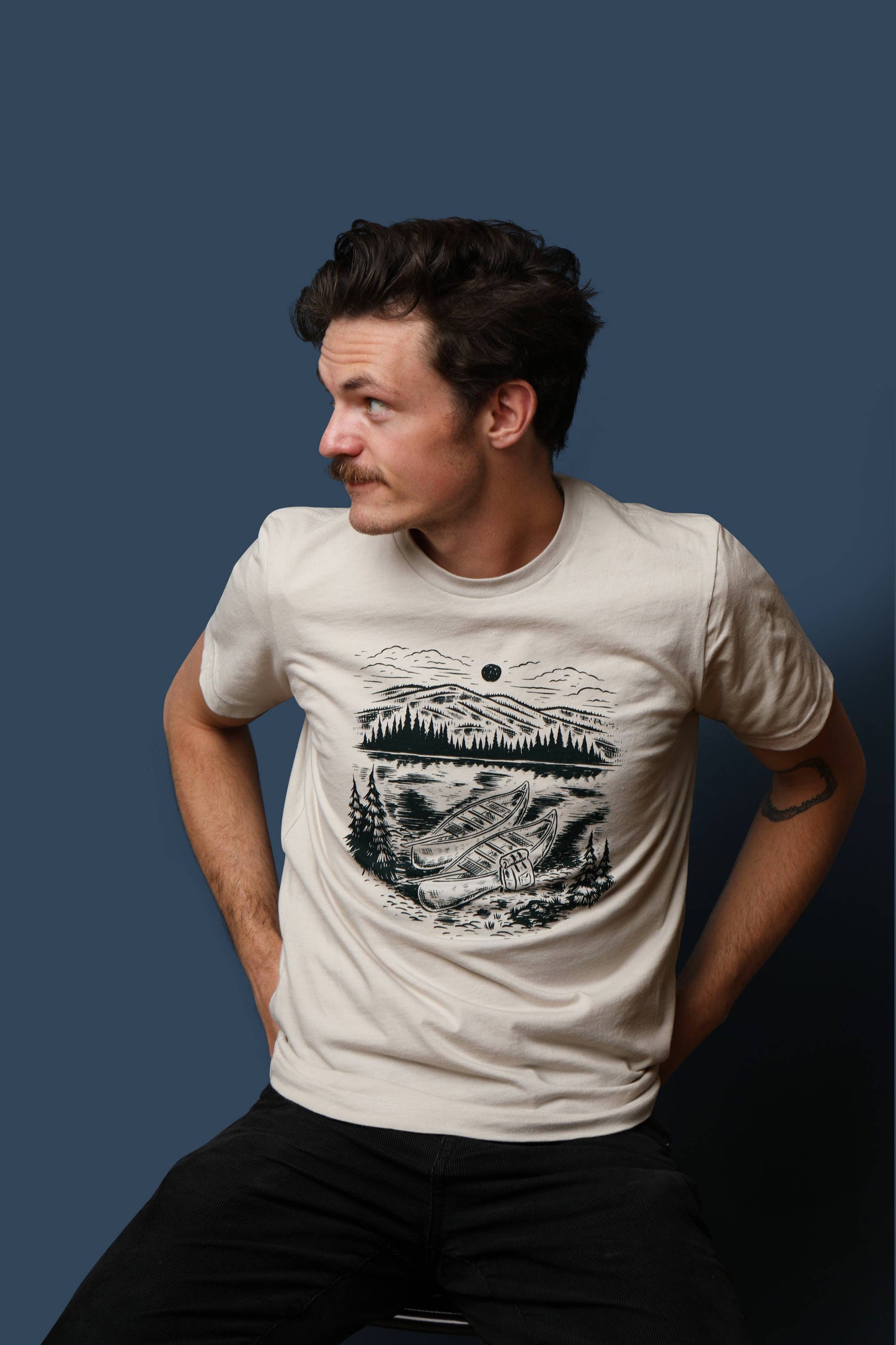 Two Canoes Tee-Dust