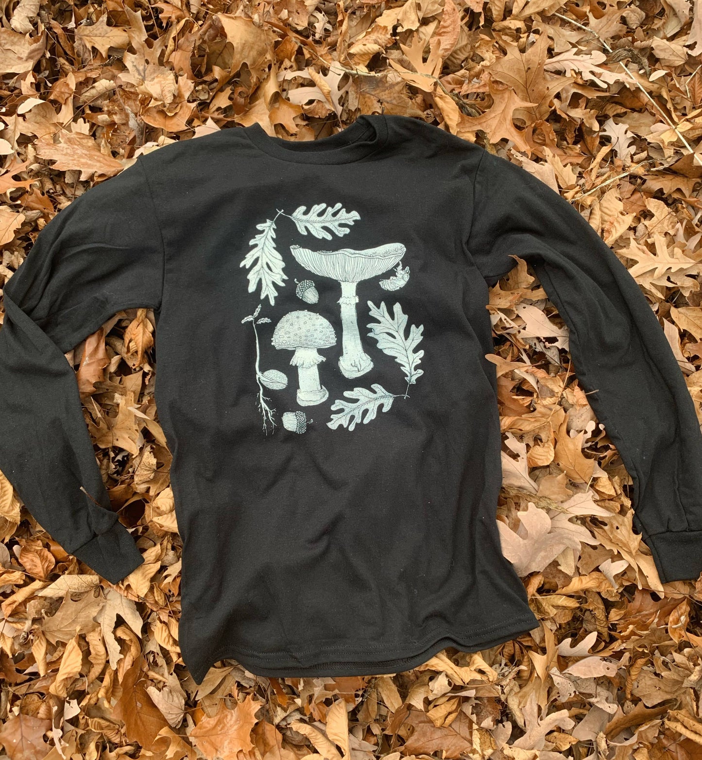 Mighty Oak Black Long Sleeve