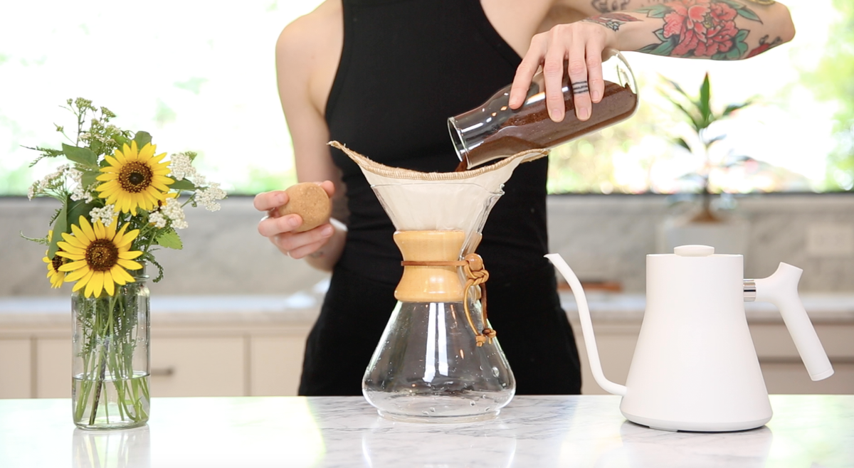 Reusable Organic Coffee Filters - Chemex® Style 6-13 cup