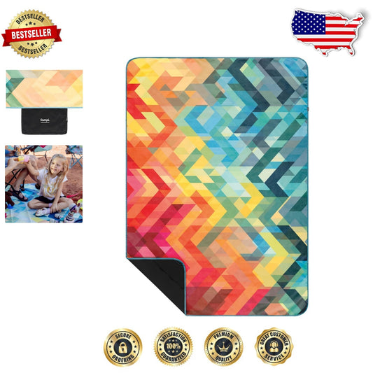 Rumple 52" x 75" Outdoor Mat with Paracord Loops