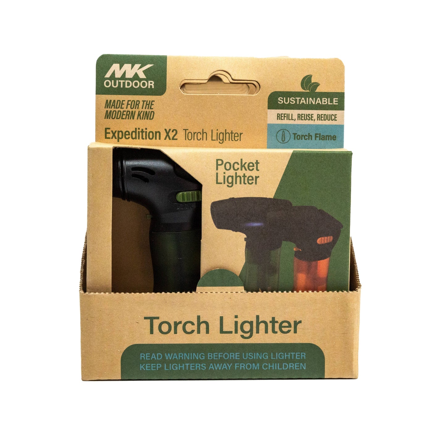 MK Lighter Outdoor Series, Expedition 2PC Mini Torch Lighter