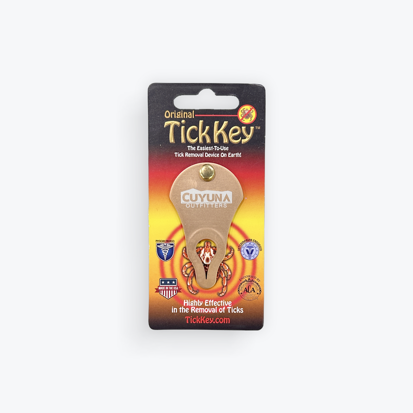 The Tick Key - Tick Removal Device - Cuyuna Outfitters