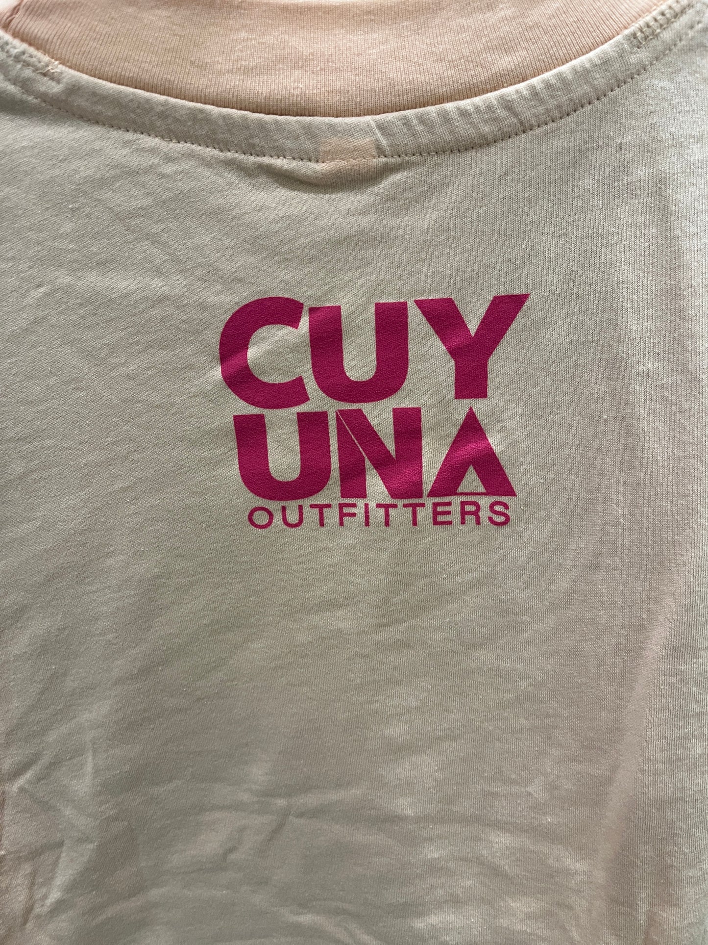 Cuyuna Outfitters - Lady Slipper Ladies Sized Tee Shirt
