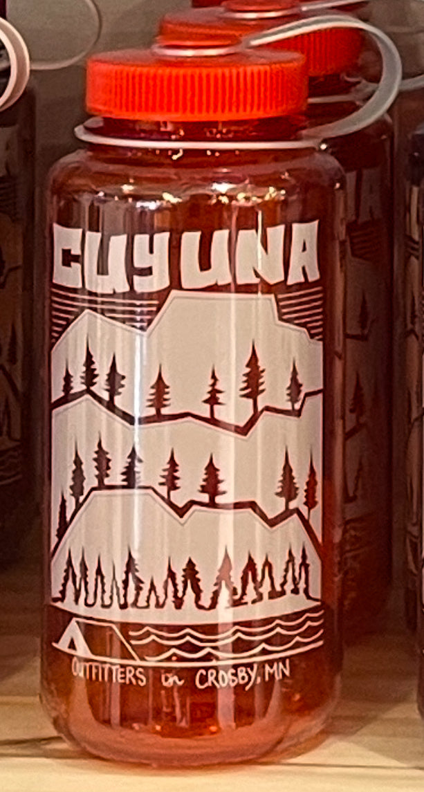 Nalgene Bottle - Cuyuna Outfitters - Crosby,MN Custom Design