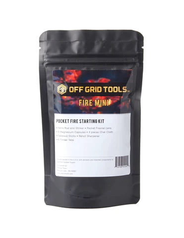 Off Grid Tools Pocket Fire Starting Kit