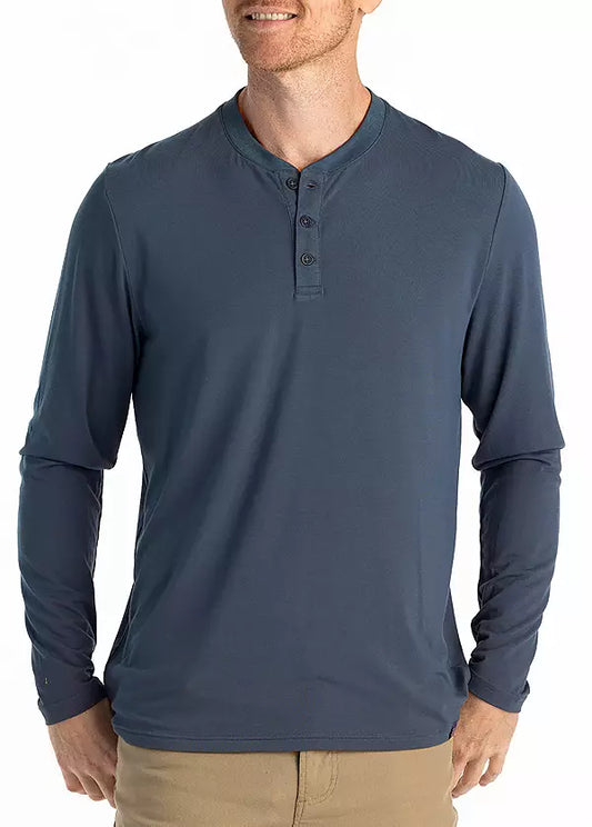 Free Fly Men’s Bamboo Flex Long Sleeve Henley
