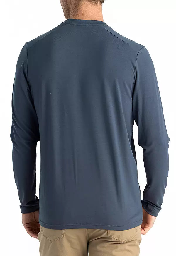 Free Fly Men’s Bamboo Flex Long Sleeve Henley