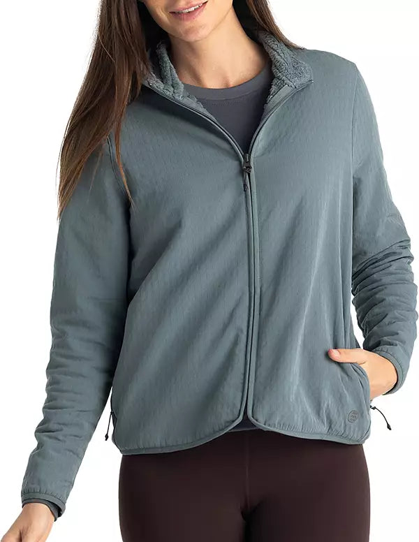 Free Fly Women’s Gridback Fleece Jacket