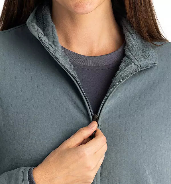 Free Fly Women’s Gridback Fleece Jacket