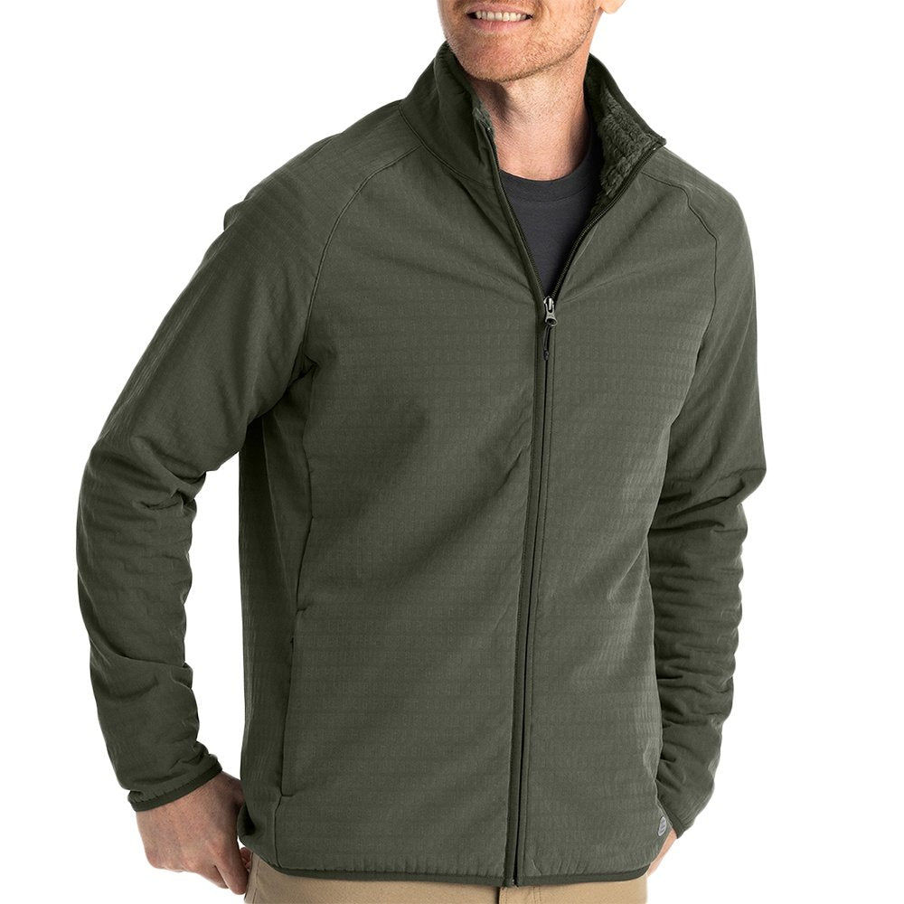 Free Fly Men’s Gridback Fleece Jacket