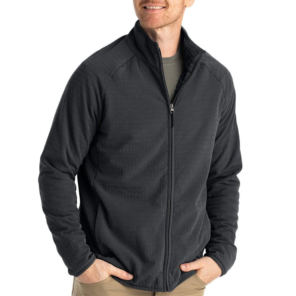 Free Fly Men’s Gridback Fleece Jacket