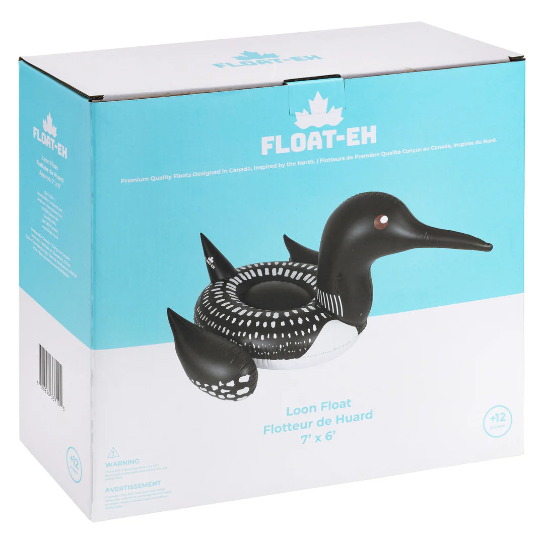 Float-Eh: The Loon - Adult Swimming Pool Float