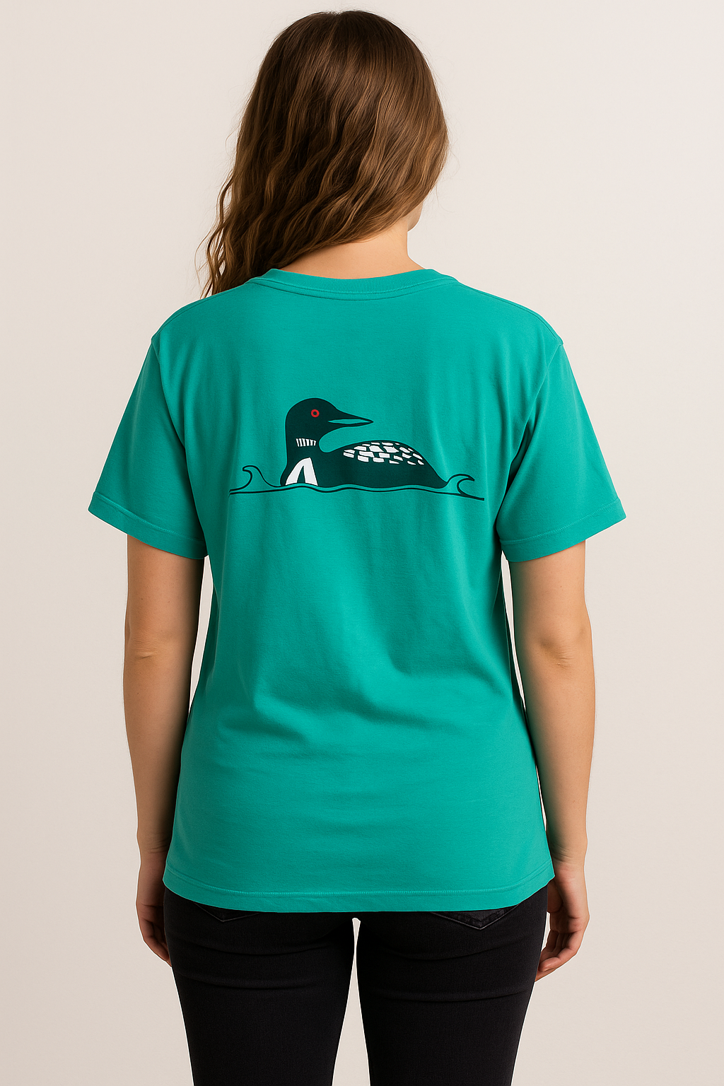 Cuyuna Outfitters - Loon comfort Adult Sized Tee Shirt