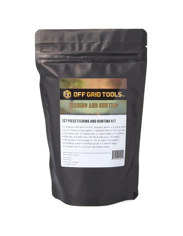 Off Grid Tools 127 Piece Fishing And Hunting Kit