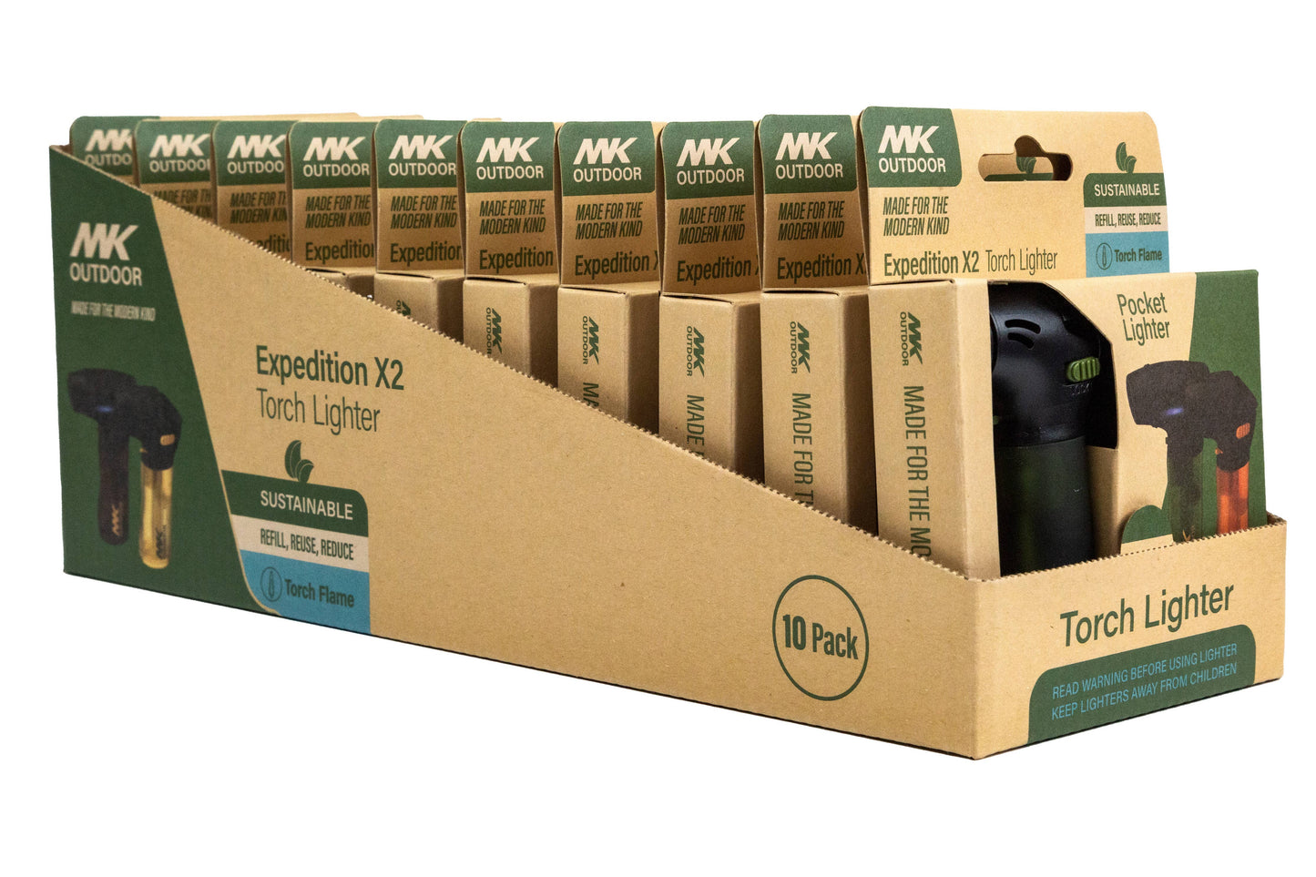 MK Lighter Outdoor Series, Expedition 2PC Mini Torch Lighter