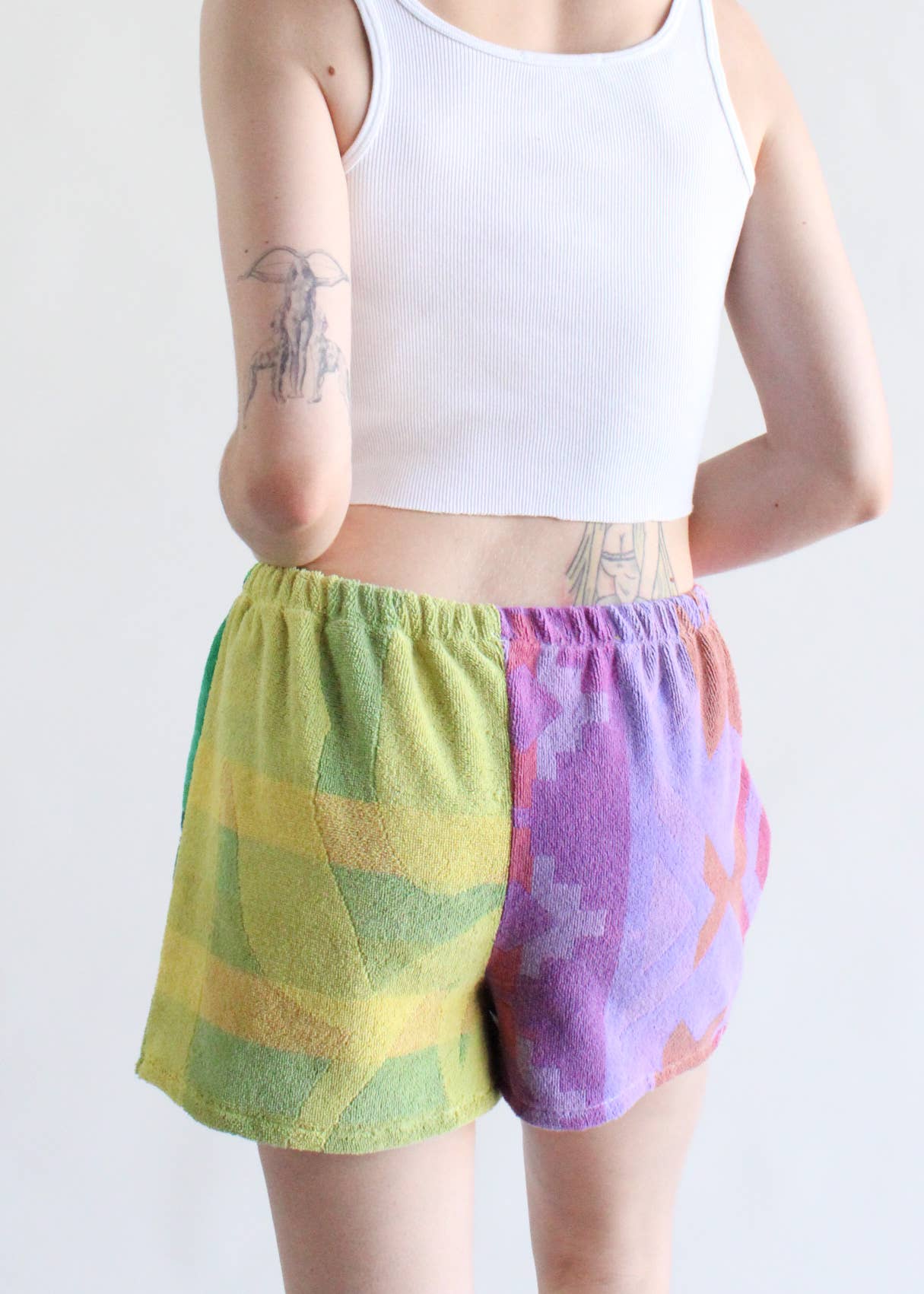 Over Dyed Towel Short - RCYCLD