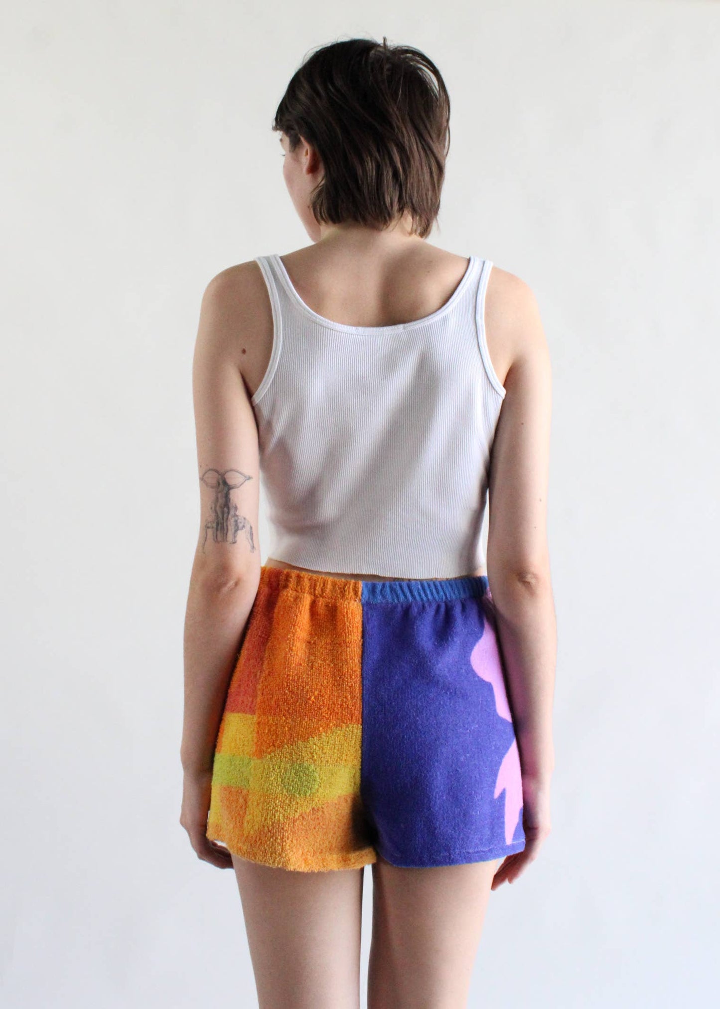 Over Dyed Towel Short - RCYCLD