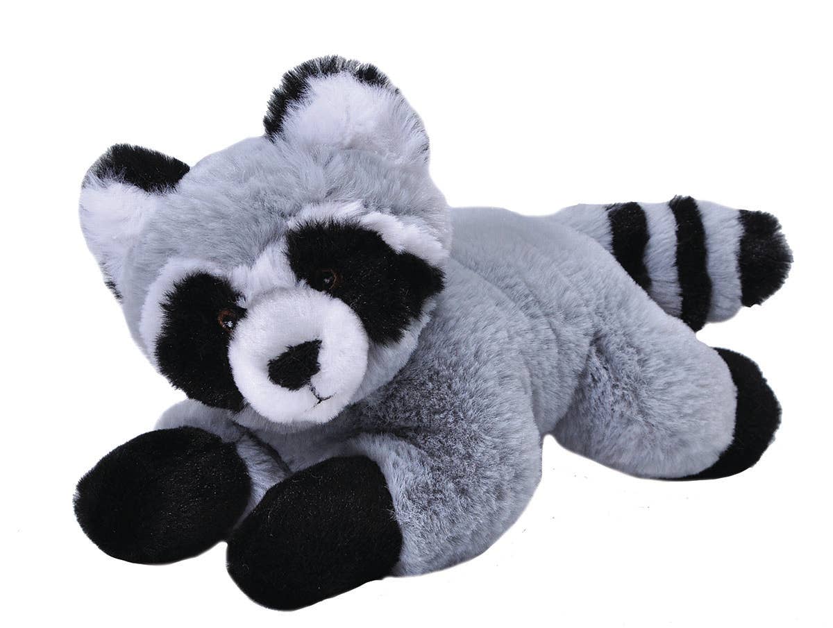 Ecokins-Mini Raccoon Stuffed Animal 8"