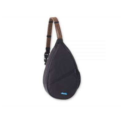 KAVU Paxton Rope Sling Backpack - Jet Black, One Size
