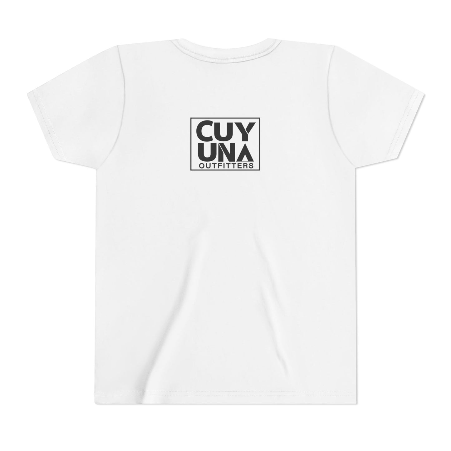 Youth Tee — “Our Turtle Races Require Full Suspension” Bike Graphic