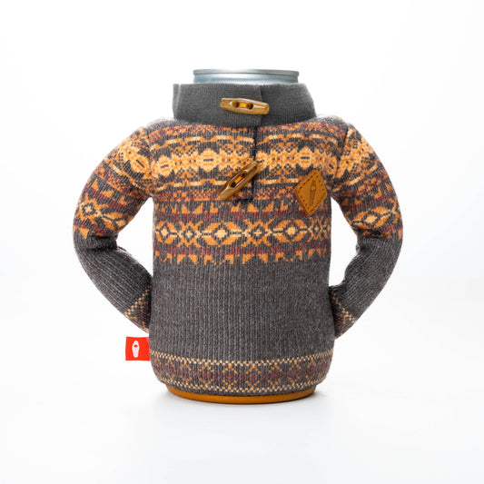 The Fjord - Insulated 16 oz Can Cooler - Espresso