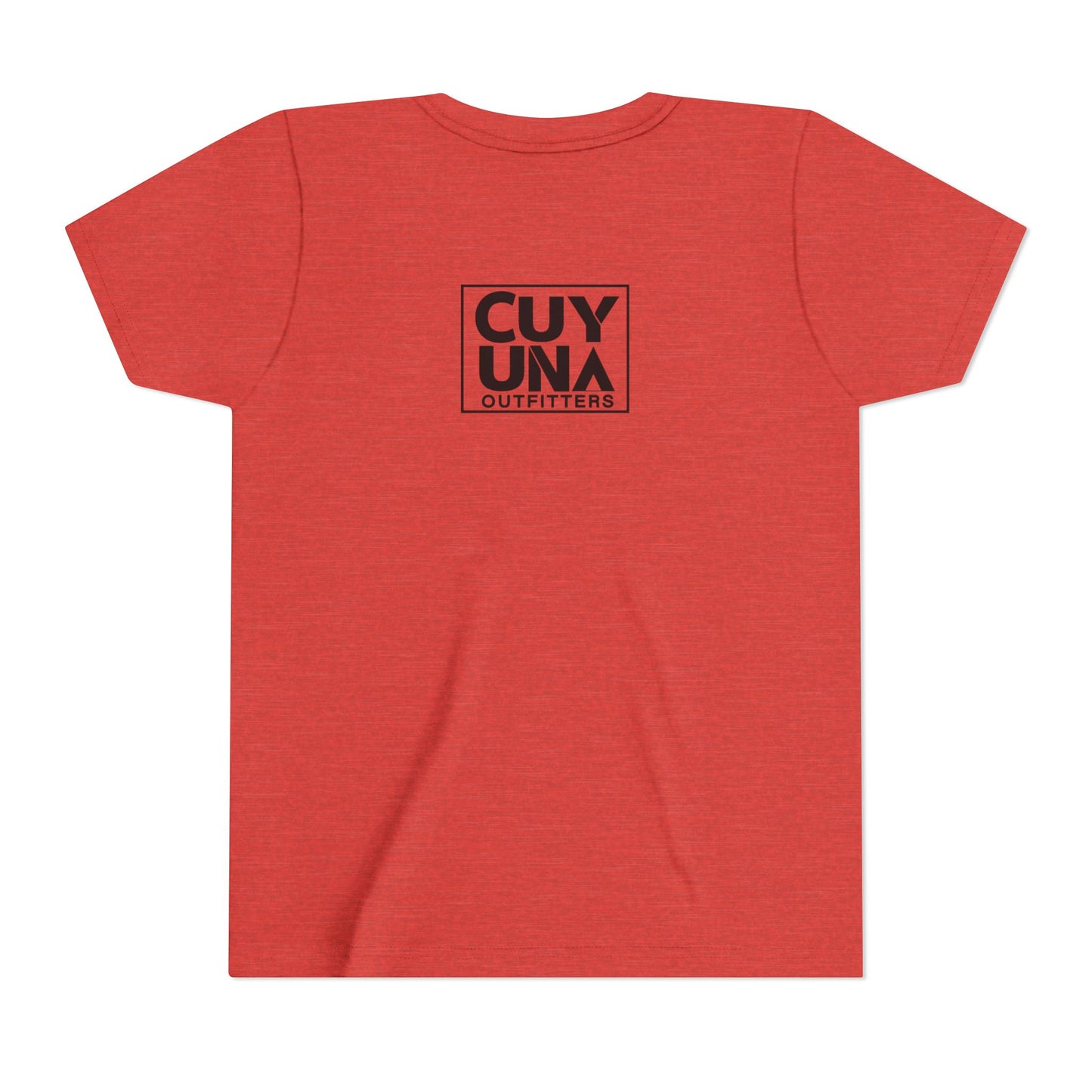 Youth Tee — “Our Turtle Races Require Full Suspension” Bike Graphic
