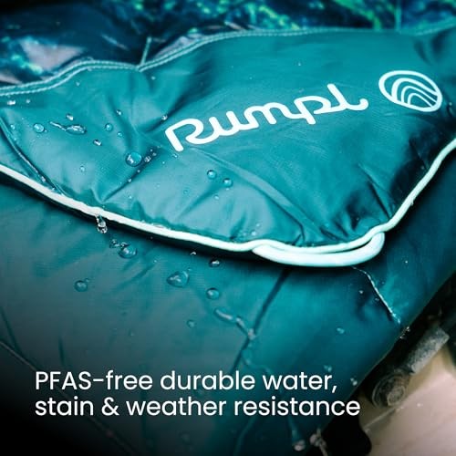 Rumpl Original Puffy Blanket - Water-Resistant, 52"x75", Teton Glow