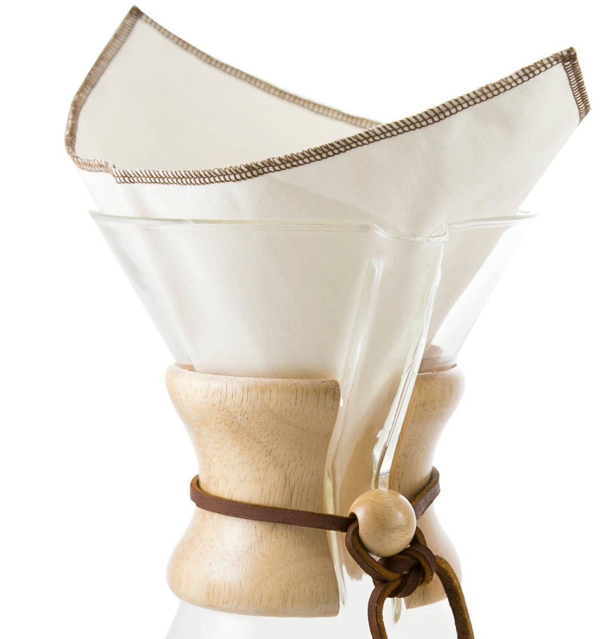 Reusable Organic Coffee Filters - Chemex® Style 6-13 cup