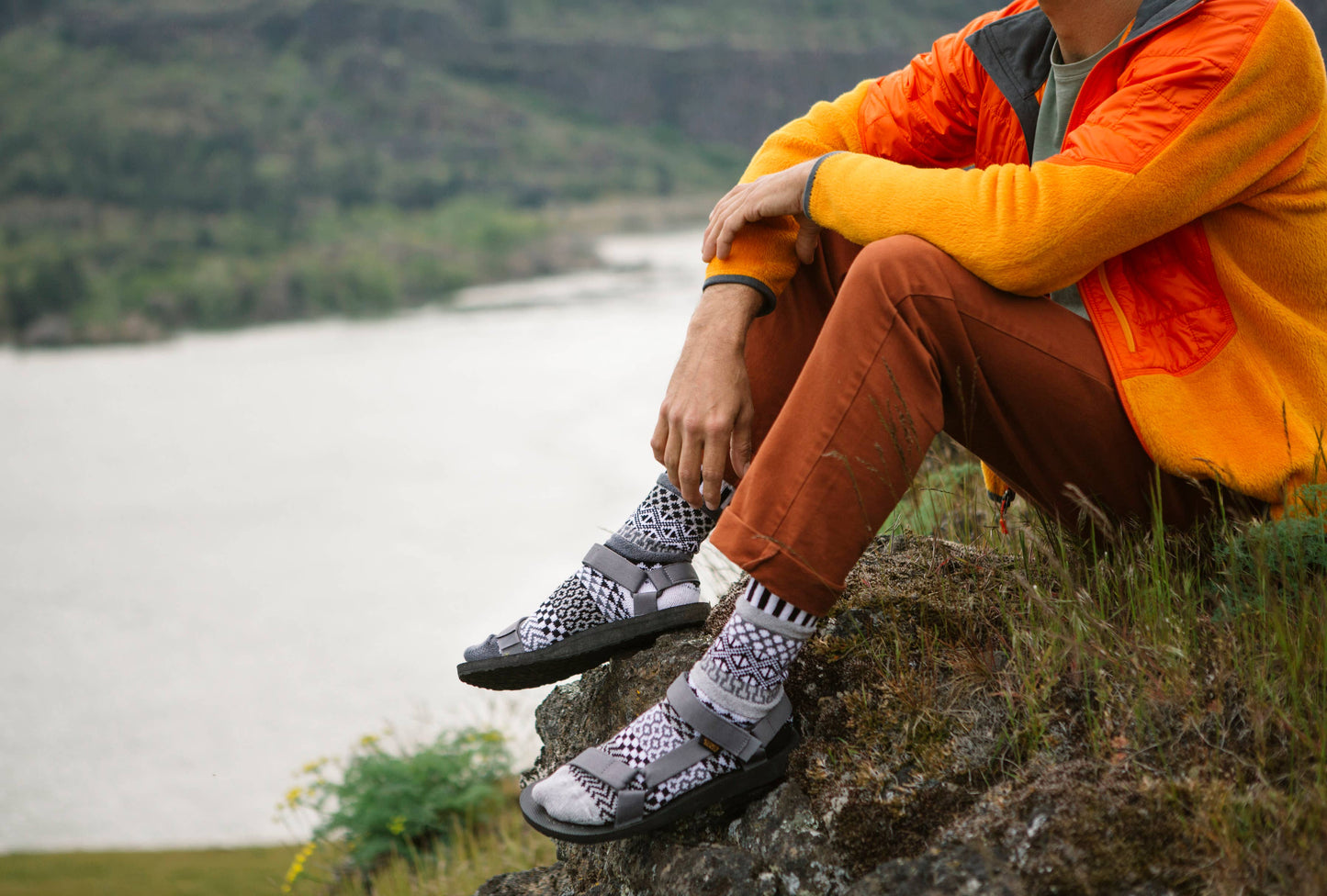 Midnight Crew Socks | Eco-Friendly & Made in the USA