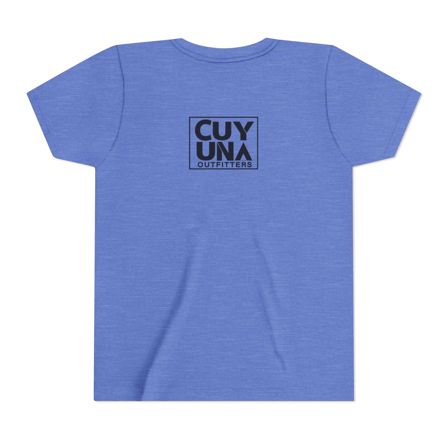 Youth Tee — “Our Turtle Races Require Full Suspension” Bike Graphic