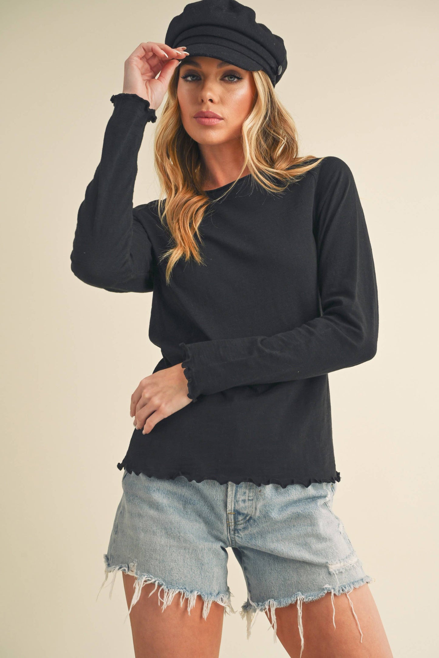 8288DN Gwen Baby Long Sleeve Top