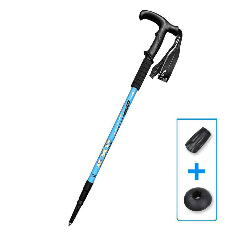 2pcs/lot walking stick Trekking poles-11