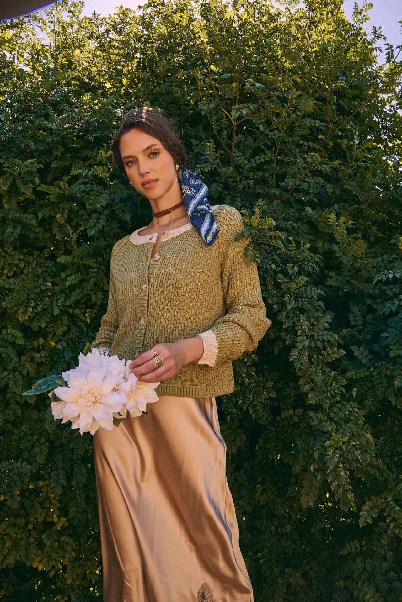 GO-TO LAYER FOR EVERYTHING SOFT CHUNKY BUTTON-DOWN CARDIGAN