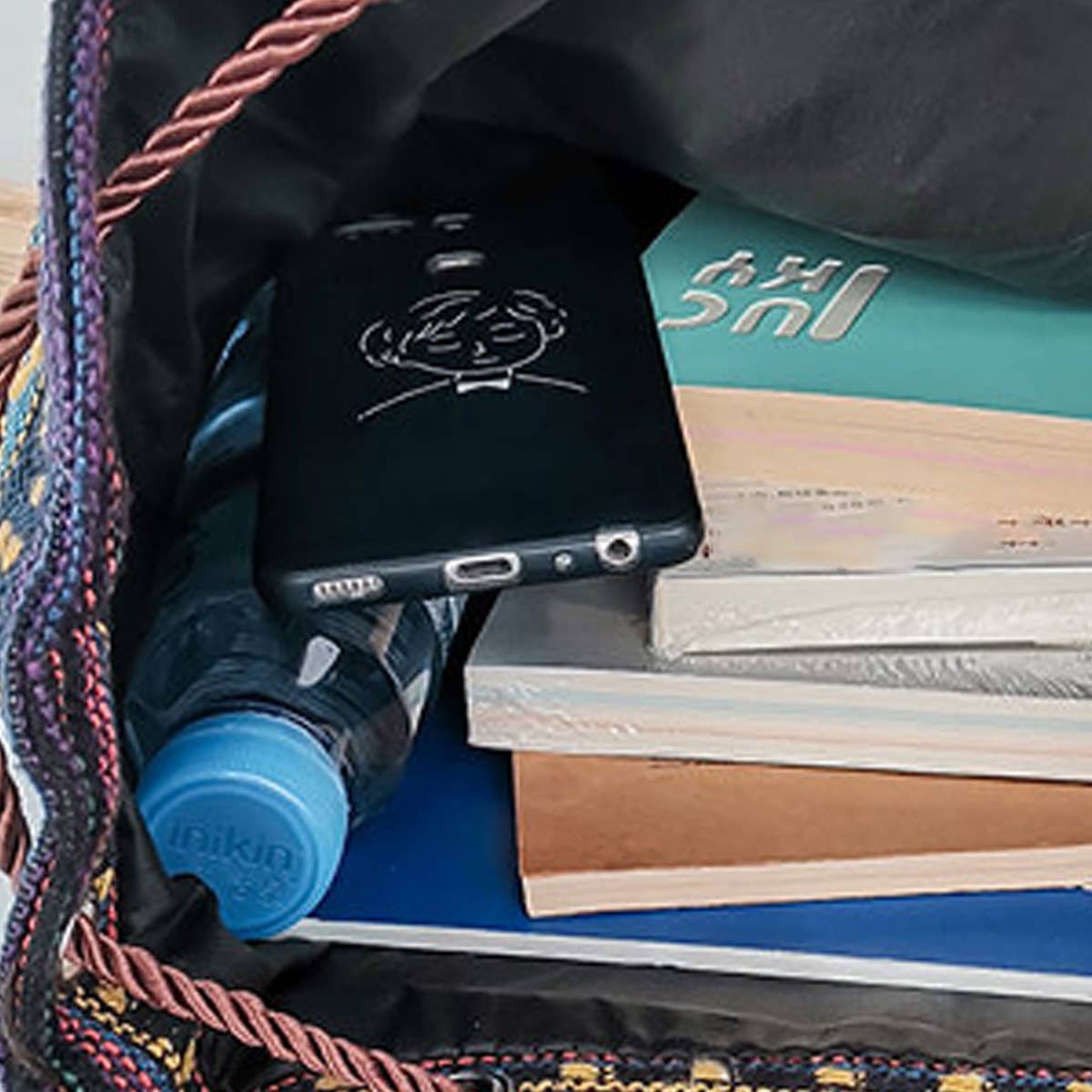 BOHO VINTAGE BACK-TO-SCHOOL CANVAS BACKPACK_CWAB2214