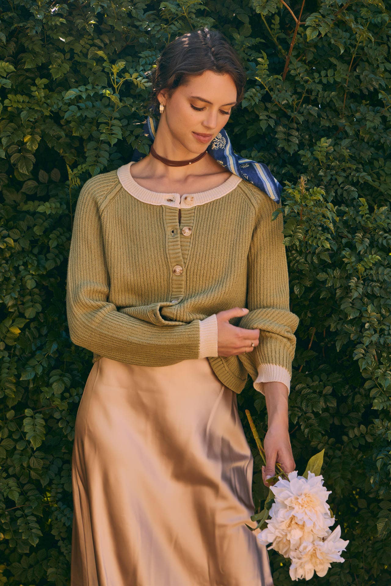 GO-TO LAYER FOR EVERYTHING SOFT CHUNKY BUTTON-DOWN CARDIGAN