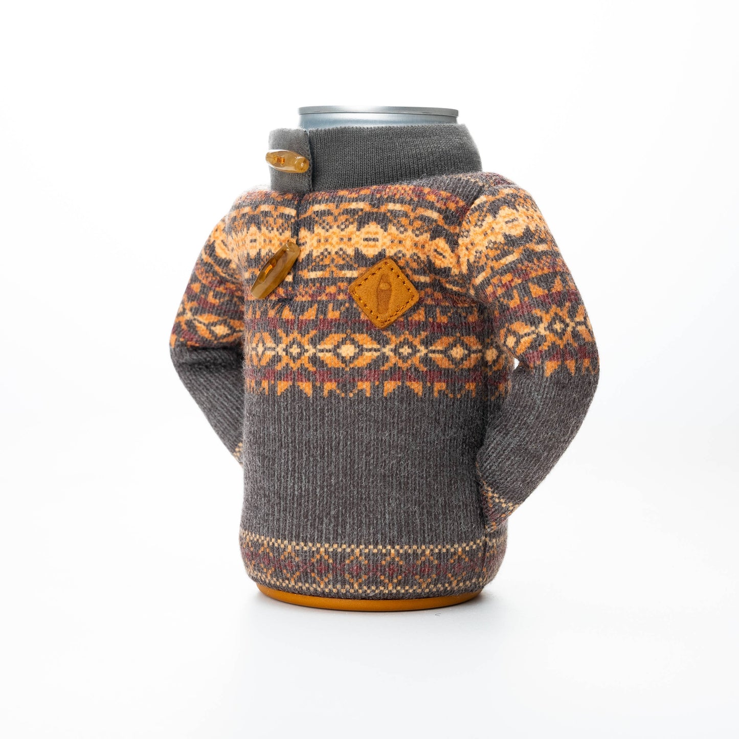 The Fjord - Insulated 16 oz Can Cooler - Espresso