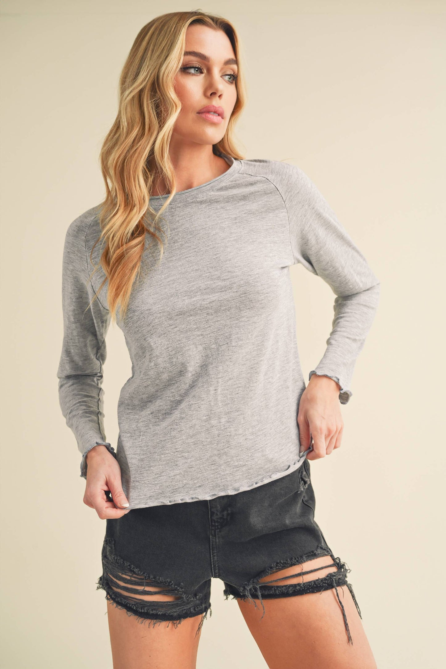 8288DN Gwen Baby Long Sleeve Top