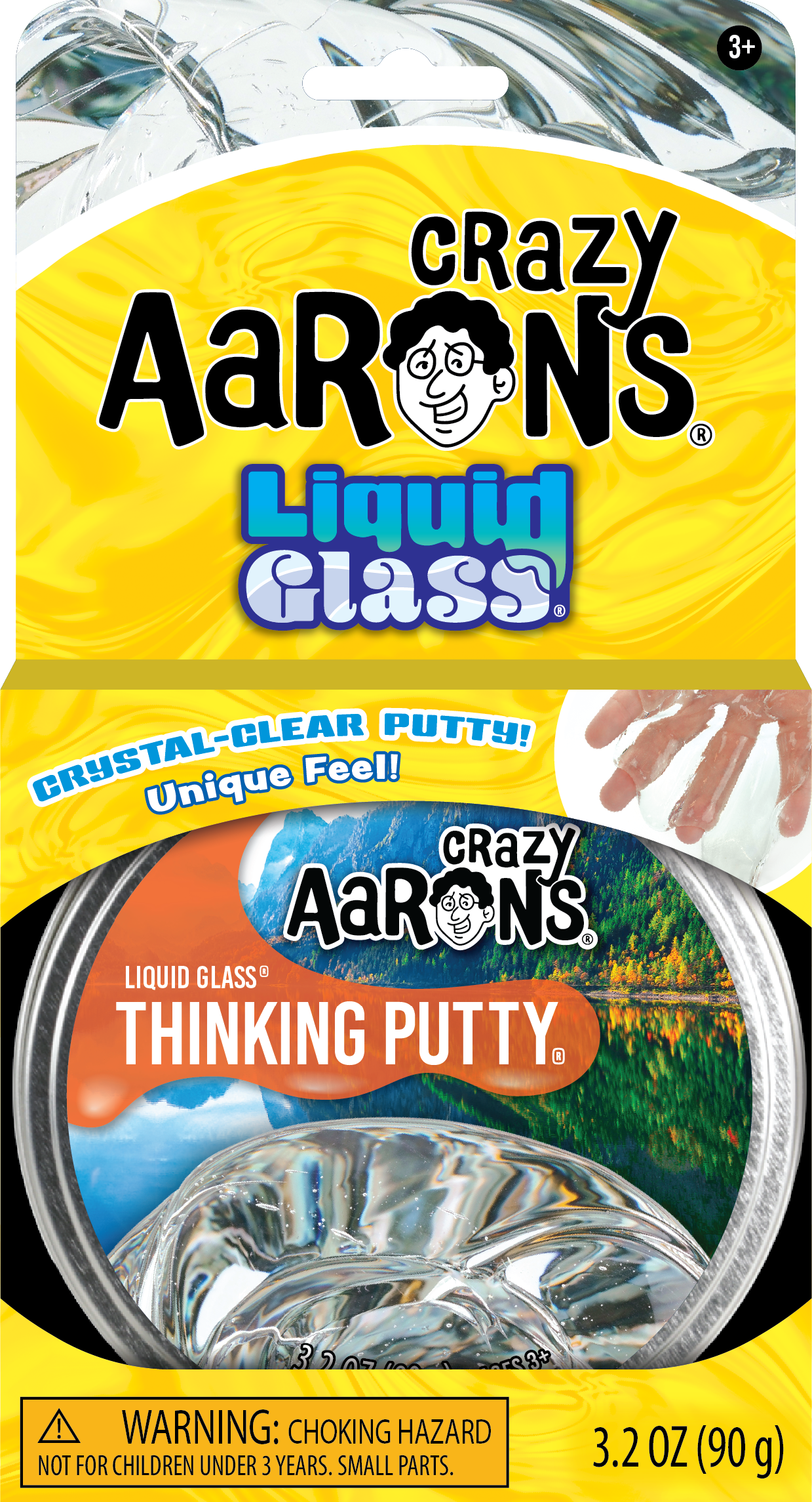 Liquid Glass - Full Size 4" Thinking Putty Tin