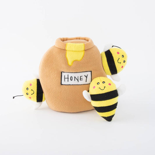 Zippy Burrow - Honey Pot - Dog Toy