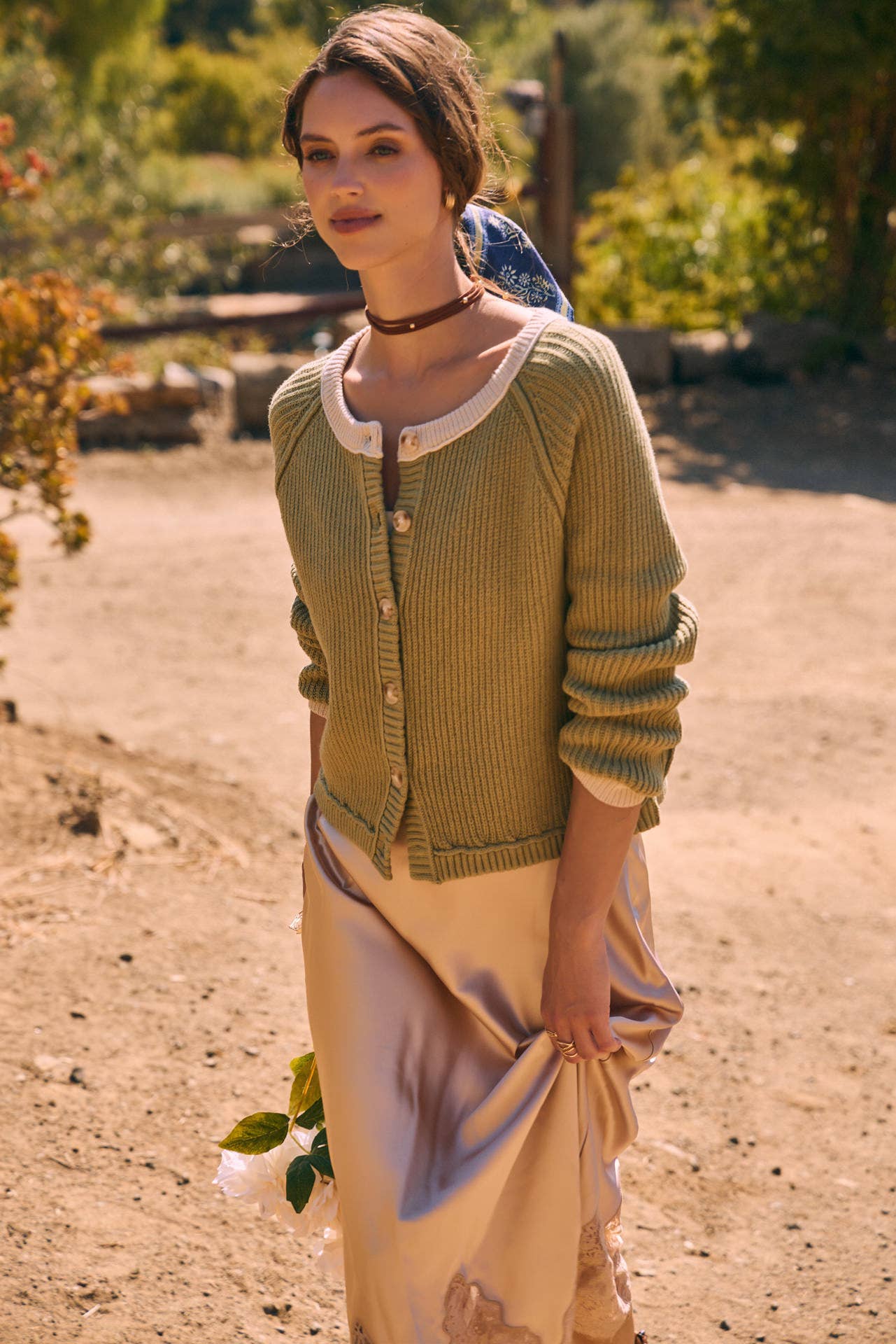 GO-TO LAYER FOR EVERYTHING SOFT CHUNKY BUTTON-DOWN CARDIGAN