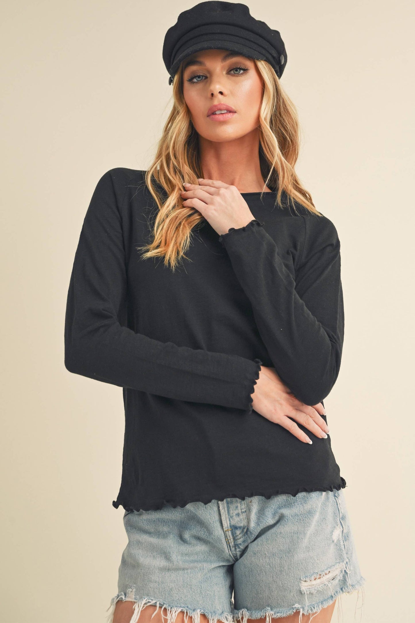 8288DN Gwen Baby Long Sleeve Top