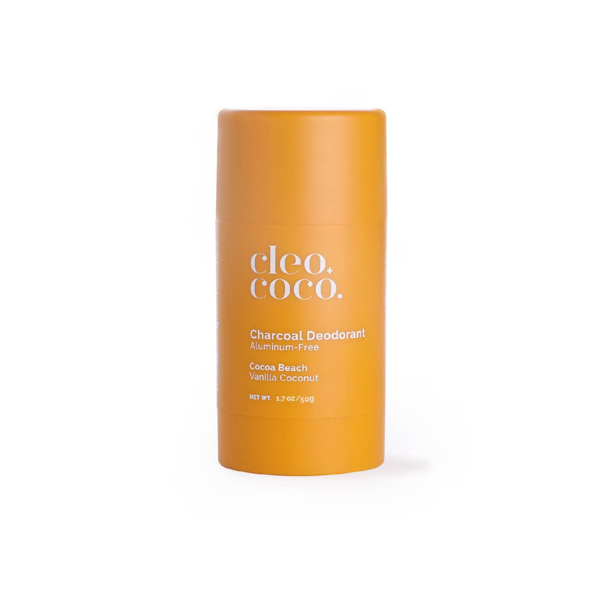 Charcoal Deodorant, Cocoa Beach, Vanillla Coconut