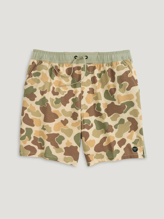 Free fly men’s Palmera elastic board short - Camo