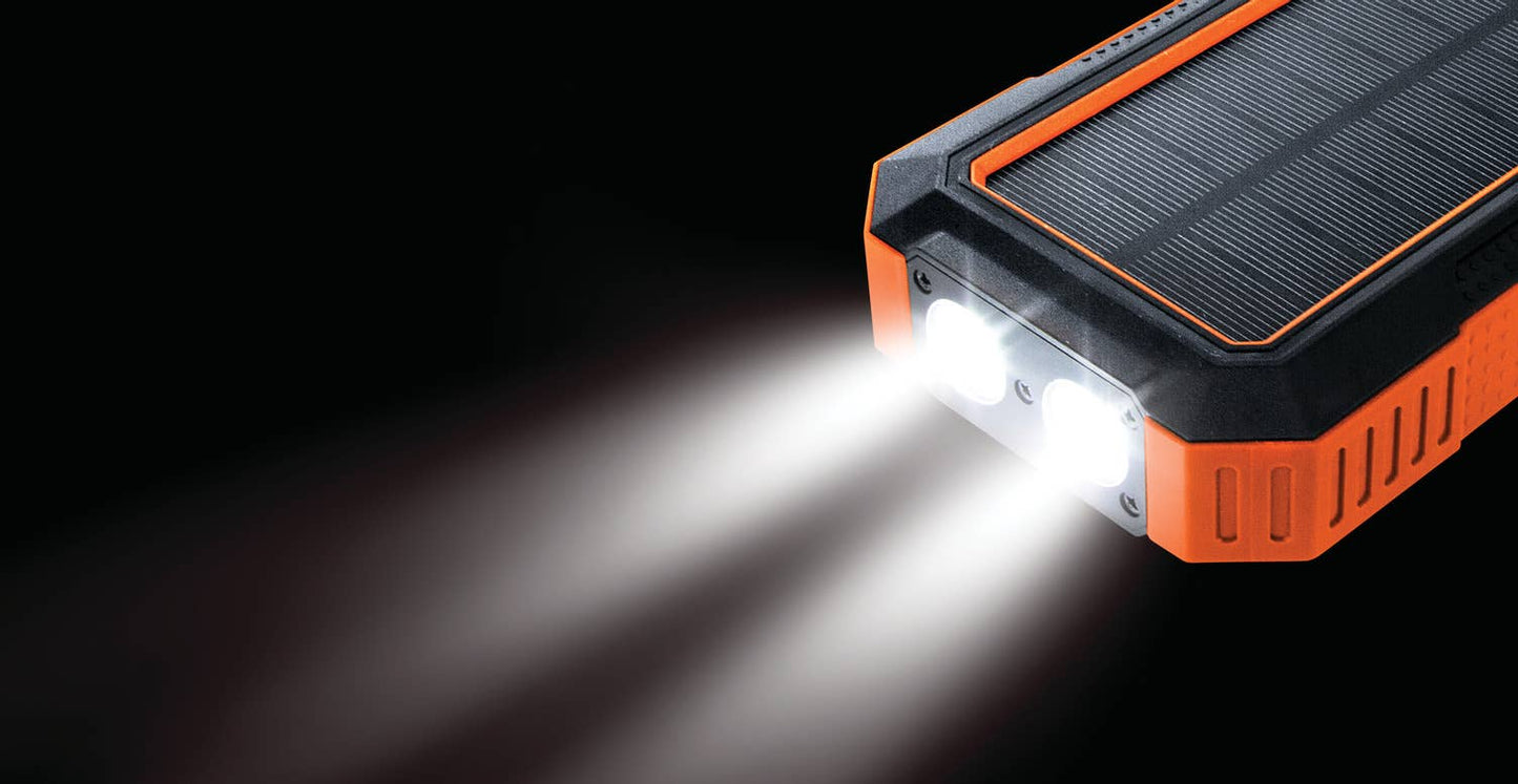 Celltronix MCX 12,000 mAh Solar & Cable Portable Charger