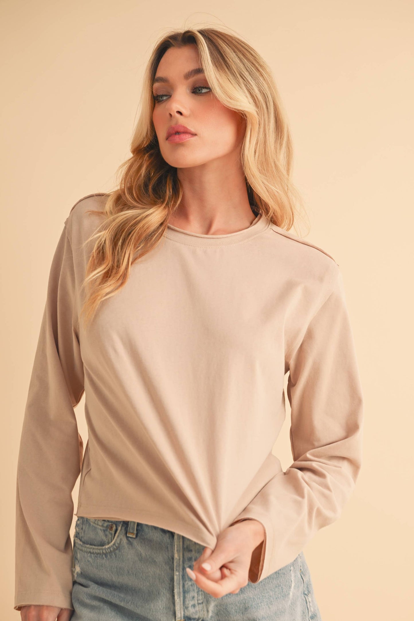 8439FN Ranya Long Sleeve Top