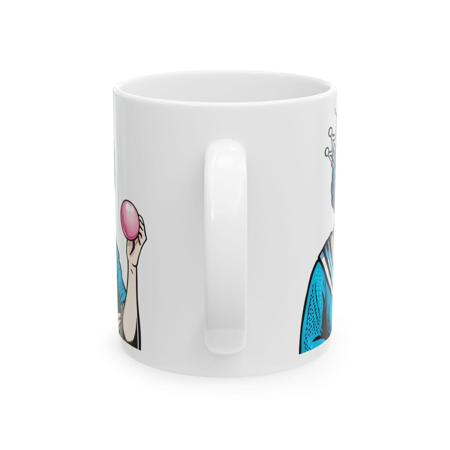 If I Had Two I’d be King: Queen Ceramic Mug — Vintage Royalty Coffee Cup (11oz, 15oz)